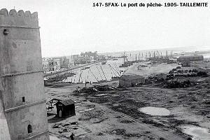 147- Sfax- le port de peche- 1905- Taillemite
